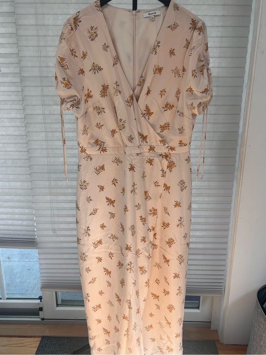 Madewell Dresses & Skirts - Madewell Floral Wrap Midi Dress Size 14 Wedding Guest Spring Summer